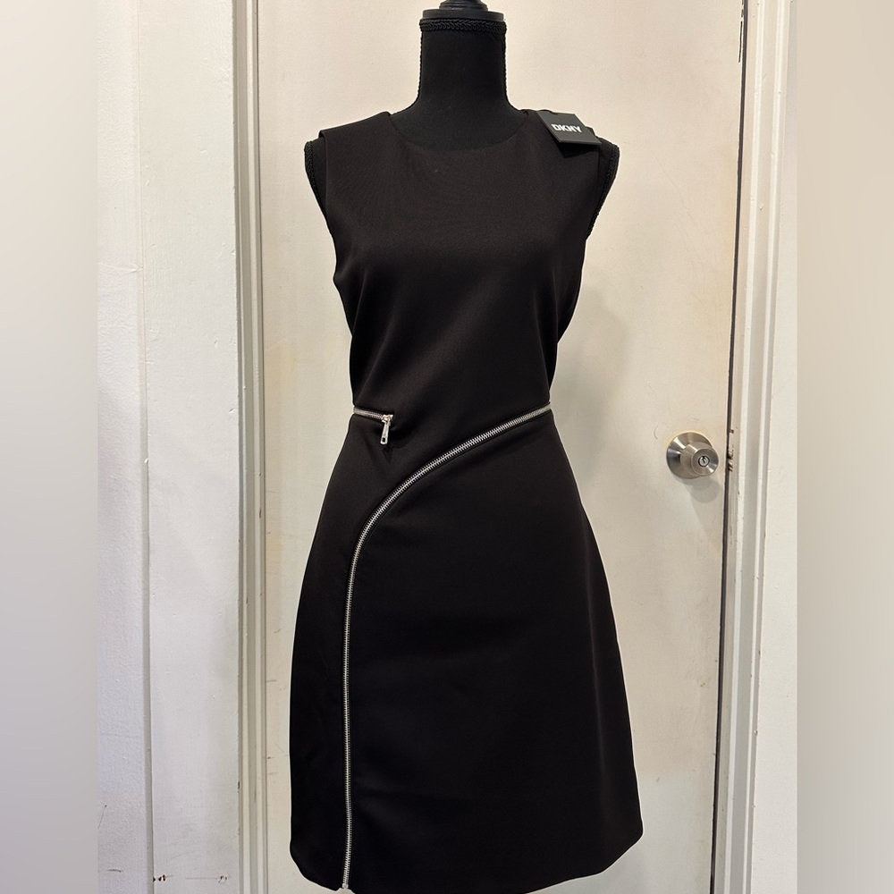 Is a beautiful DKNY black dress size 8
